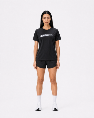 SHELTER x WYRD "Flower" Tee - Black - Updated Fit